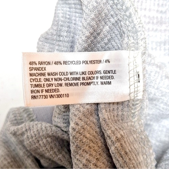 Wondershop Men's Thermal Lightweight Winter Pajama Pants Gray New! - Picture 7 of 7